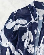 Biquíni + Saída de Praia Com Kimono Estampado Floral
