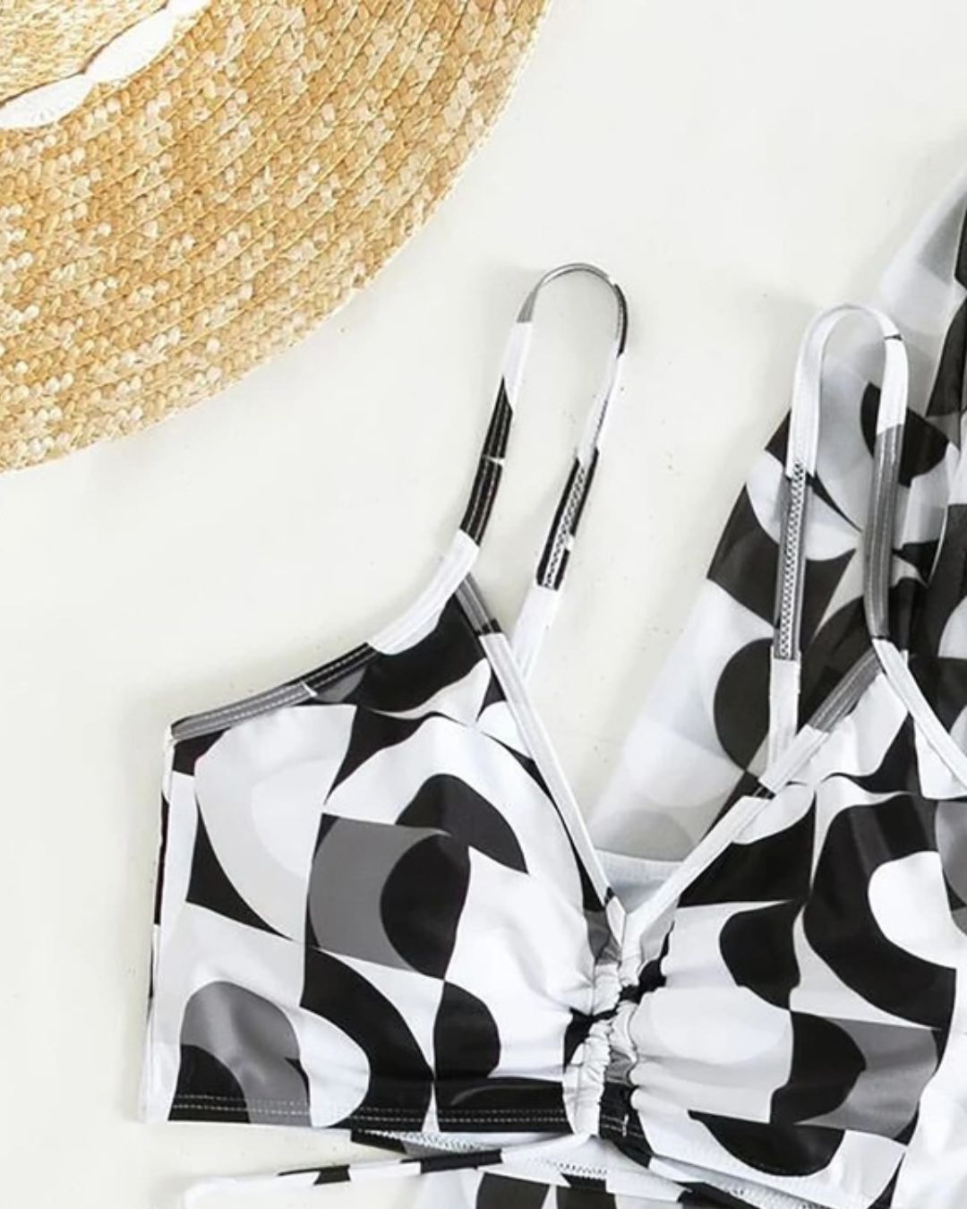 Conjunto Praia Shortinho Com Amarração + Saída Longa