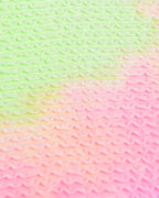 Biquíni Cintura Alta Texturizado Com Estampa Tie Dye