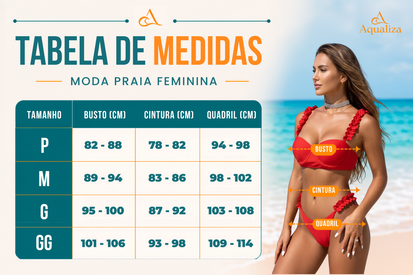 Tabela de medidas